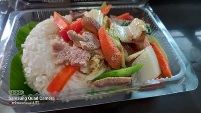 ผัดผักรวมน้ำมันหอย
