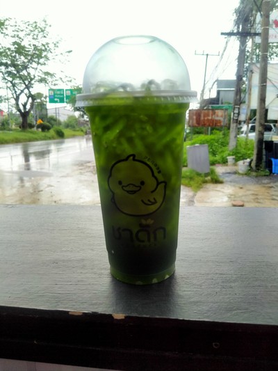 ชาเขียวมะนาว