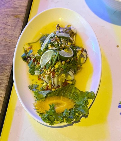 หมึกนึ่งมะนาว