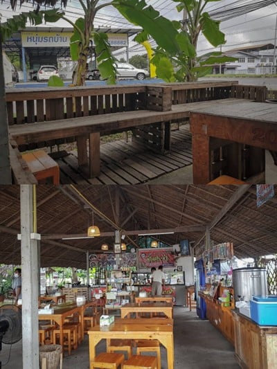 ร้านโล่งโปร่งสบาย น่านั่งมาก