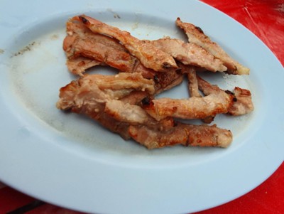 คอหมูย่าง