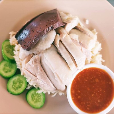 ข้าวมันไก่ต้ม