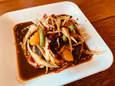 ส้มตำปูปลาร้า