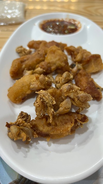 หมูสามชั้นทอด