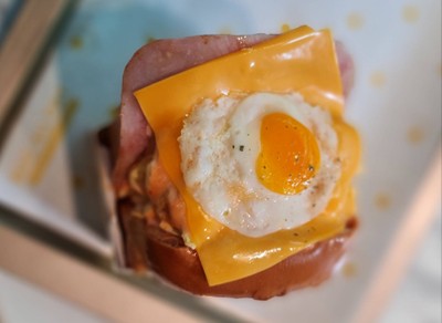 Ham Cheese Egg Toast