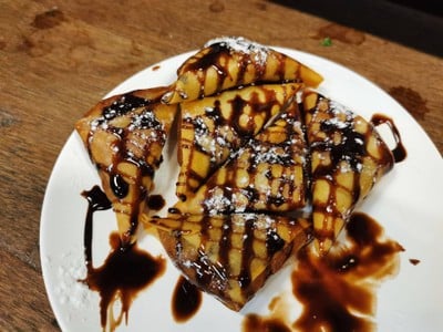 โรตีพัฟไส้กล้วย