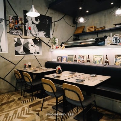 บรรยากาศ Blue Ocean Sushi เทพารักษ์