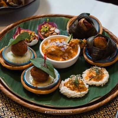 เมนูของร้าน The Local by Oam Thong Thai Cuisine