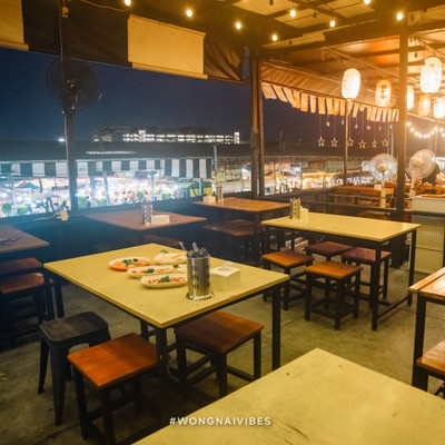 บรรยากาศ บัลลังก์ปูม้า ตลาดรถไฟศรีนครินทร์