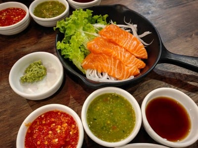 Salmon Sashimi