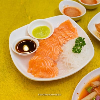 เมนูของร้าน บัลลังก์ปูม้า ตลาดรถไฟศรีนครินทร์