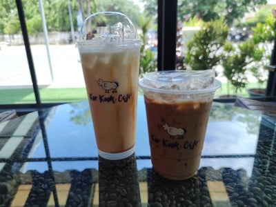 เมนูของร้าน ก กุ๊ก คาเฟ่  cafe korkook ชัยนาท