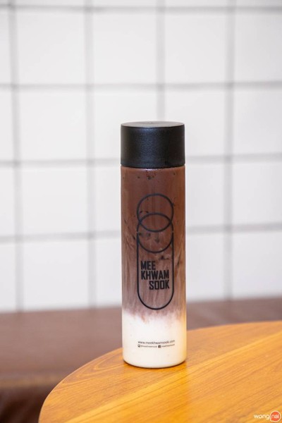 เมนูของร้าน ชานมมีความสุข โลตัส อมตะนคร