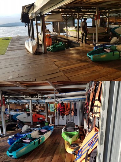 เจ้าหน้าที่จะแนะนำอุปกรณ์การใช้งาน ใส่เสื้อชูชีพแล้วไปกันเลย