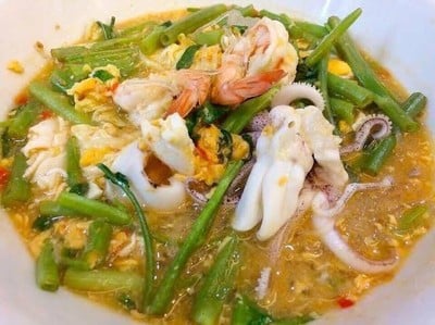 สุกี้ทะเล น้ำ