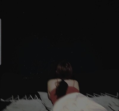 ในความมืดเงียบ ได้ยินเสียงธรรมชาติ พร้อมกับนอนดูดาวค่ำคืนแบบนี้ แฮปปี้มากๆ