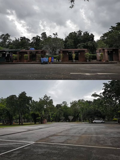 ที่จอดรถกว้างขวาง และห้องน้ำสะอาดมาก