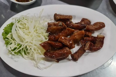 ไส้หมูย่าง