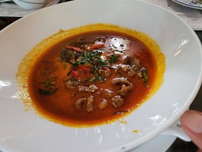 พะแนงเนื้อลาย