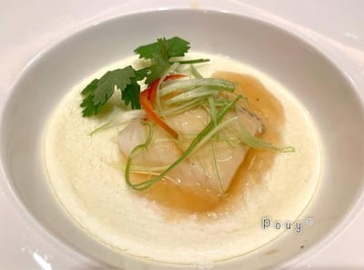 ไข่ตุ๋นปลาหิมะ