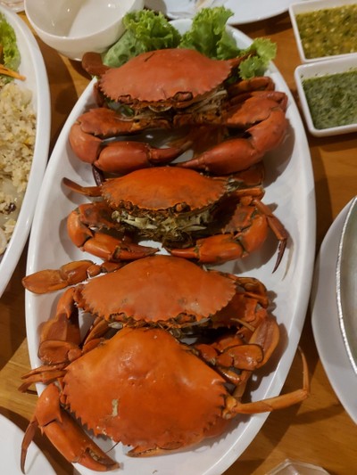 ปูดำนึ่ง