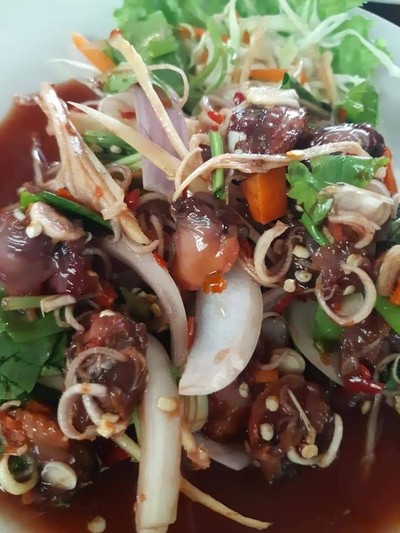 ยำหอยแครง