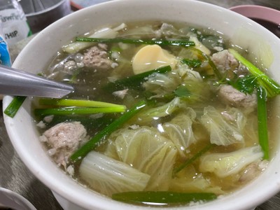 แกงจืดเต้าหู้หมูสับ