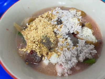 บะหมี่เย็นตาโฟต้มยำพิเศษ