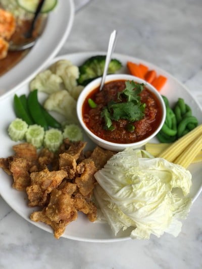 เมนูของร้าน ครัวอิ่มสุข บาย บ้านอยู่เป็นสุข