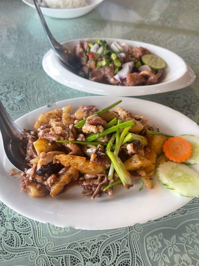 เมนูของร้าน ร้านอาหารข้าวหอม