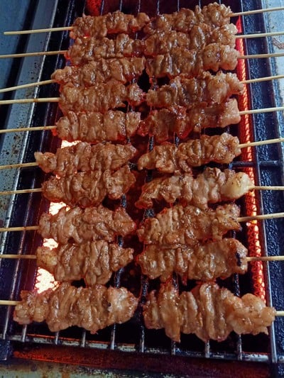 เมนูของร้าน (อาหารฮาลาล)กระเพราเนื้อพริกแห้งรสจัด อ่อนนุช