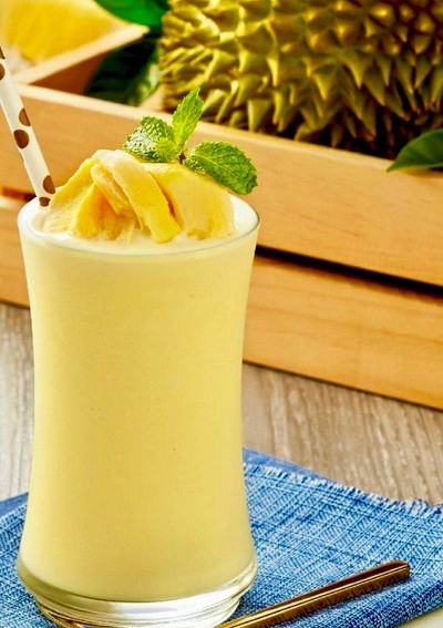 สมูธตี้ทุเรียนหมอนทอง