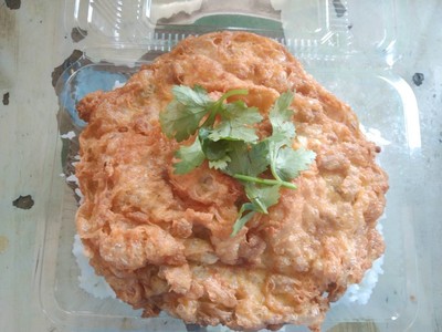 ข้าวไข่เจียวหมูสับ