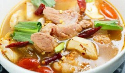 ต้มแซ่บหมู