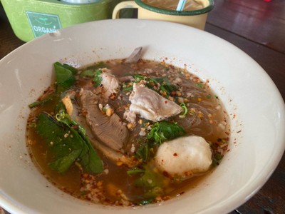 ก๋วยเตี๋ยวหมูต้มยำ