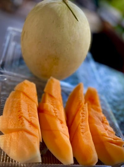 แคนตาลูปซันเลดี้พร้อมทาน