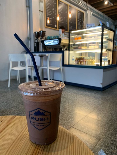 Ice cocoa latte (Premium dark)