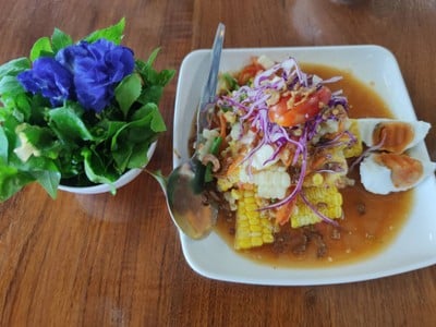 ตำข้าวโพด