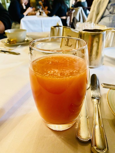 Jus de pamplemousse presse maison