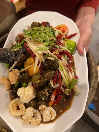 ตำหอยโข่ง