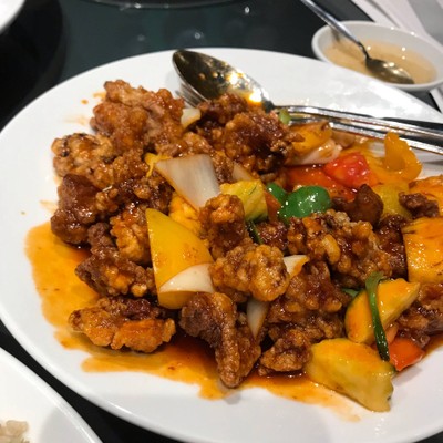 เป็ดผัดเปรี้ยวหวาน