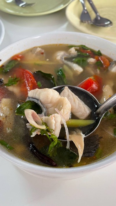 ต้มยำปลาคังน้ำใส