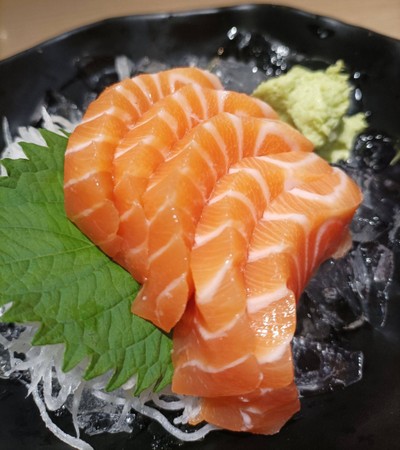Salmon Sashimi ซาซิมิปลาแซลมอน