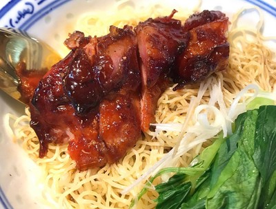 บะหมี่ฮ่องกงหมูแดงฮ่องกง