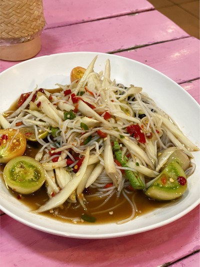 ตำซั่วปูปลาร้า