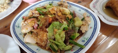 ผัดวุ้นเส้นทะเล