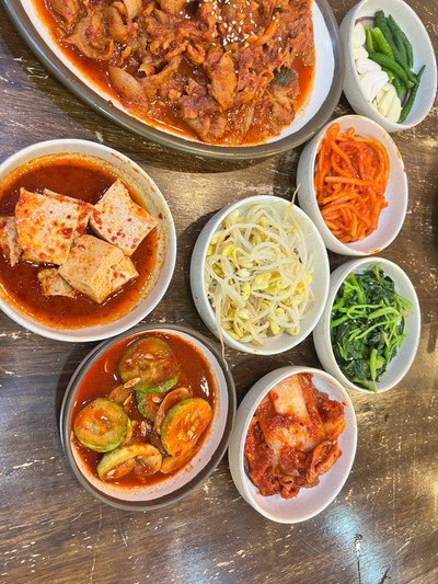 เครื่องเคียงเกาหลี (กิมจิ)