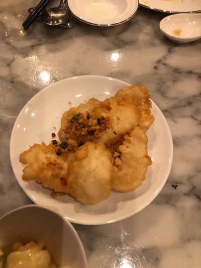 ปลาหมึกทอดพริกเกลือ