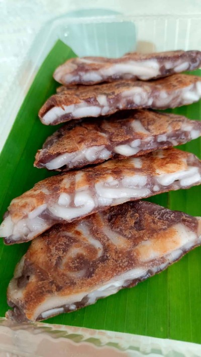 ขนมบ้าบิ่นมะพร้าวน้ำหอม กล่องเล็ก 6 ชิ้น