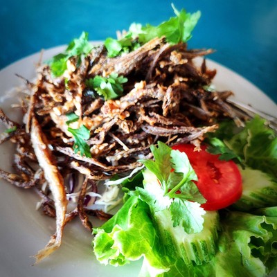 ปลารากกล้วยทอด